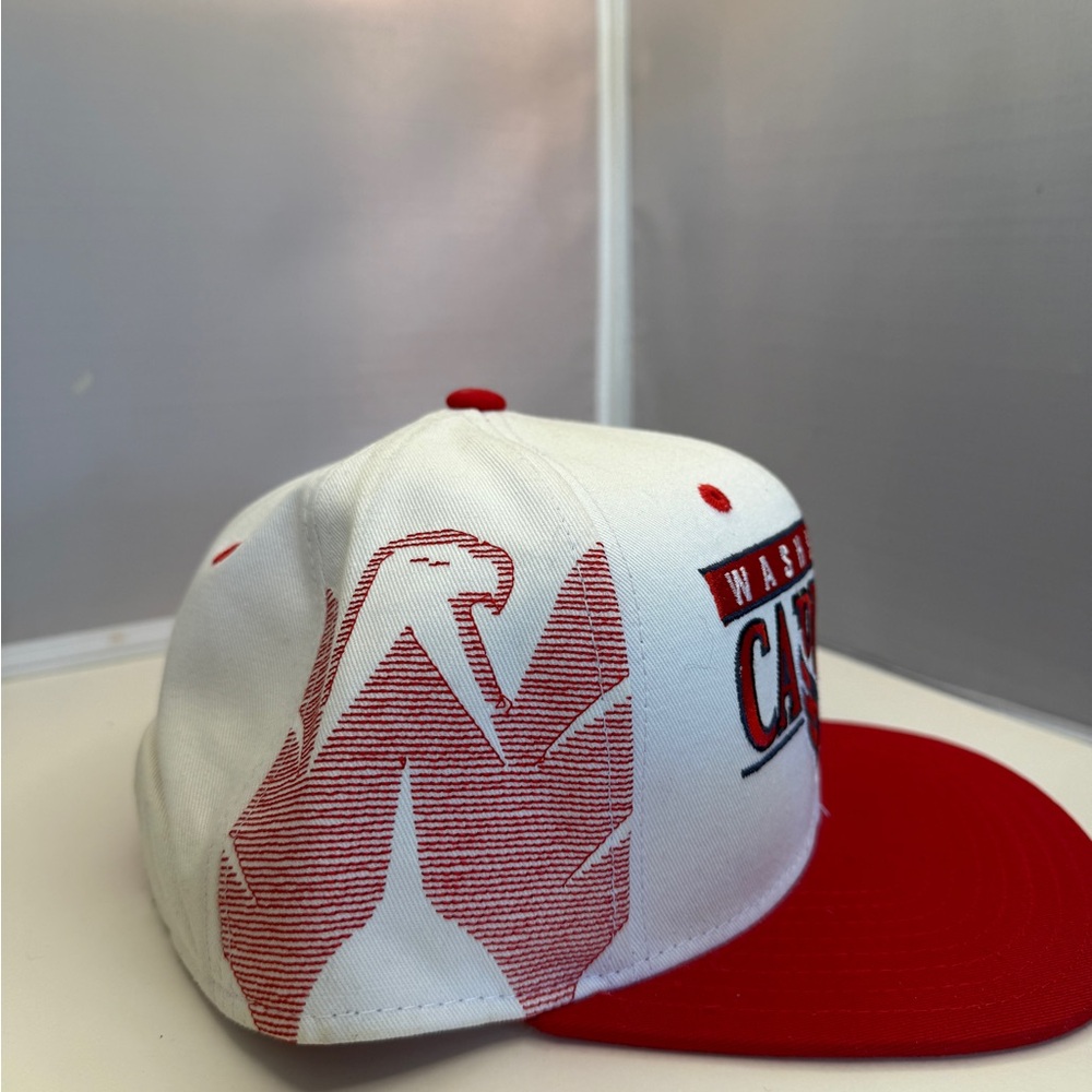Reebok White and Red Cap